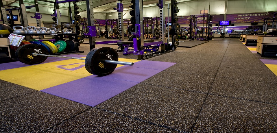 EXER Rubber Freewight Floor 
